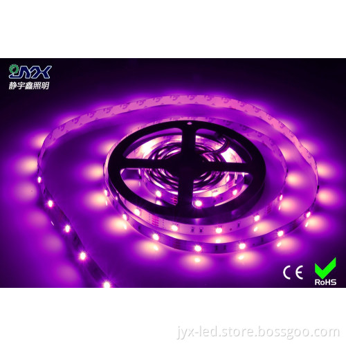 RGB led strip 5050 waterproof 5m length multicolor led strip light marine led aquarium lights